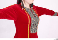  Photos Medieval Turkish Princess in cloth dress 1 Turkish Princess formal dress red dress upper body 0015.jpg